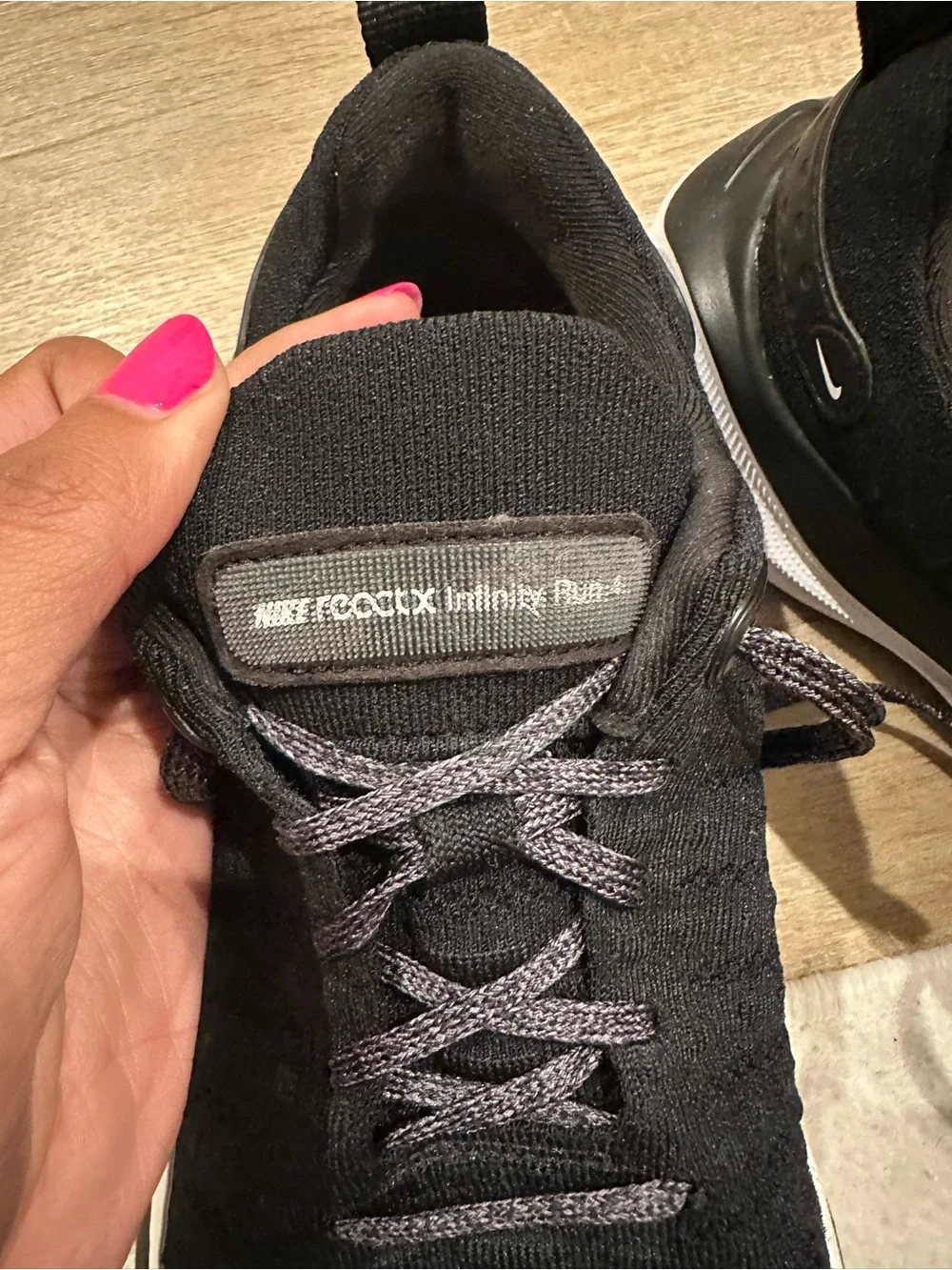 Nike ReactX Infinity Run 4 'Black White'